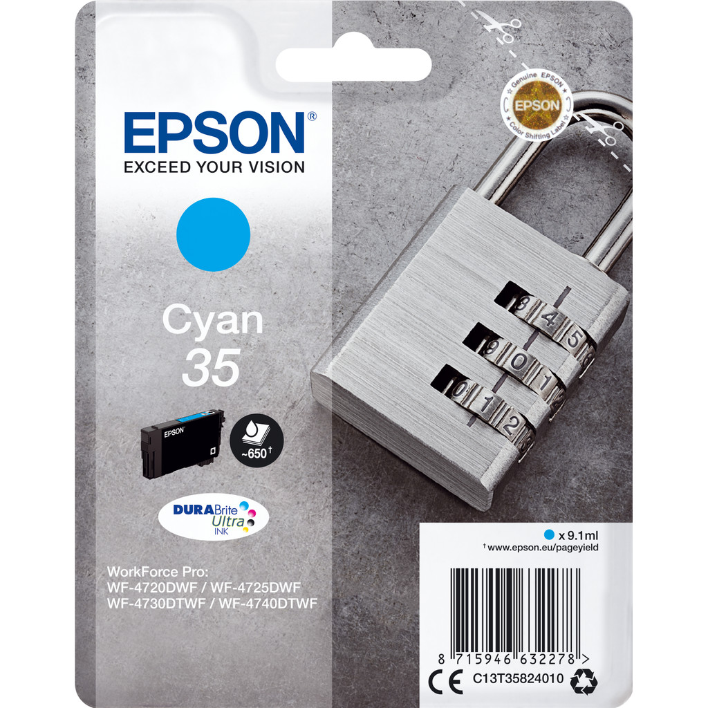 Epson 35 Cyan (C13T35824010)