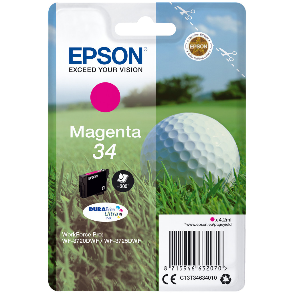 Epson 34 Magenta (C13T34634010)