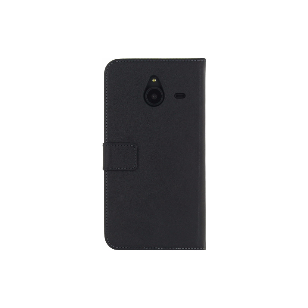 Mobilize Classic Gelly Coque à Rabat Portefeuille pour Microsoft Lumia 640 XL Noir