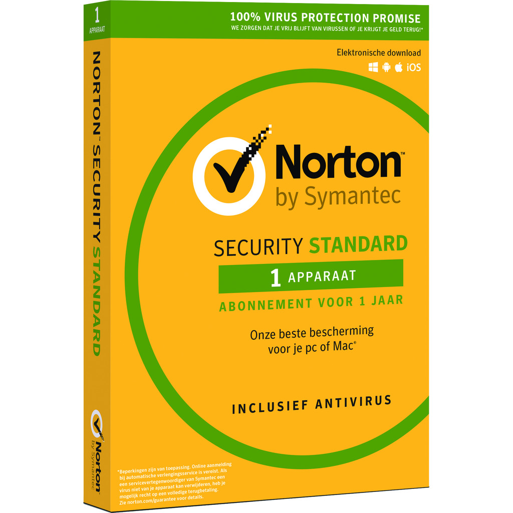 Norton Security Standard 2018 | 1 appareil | 1 an
