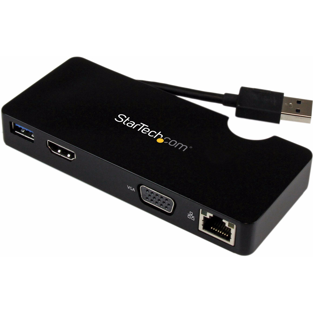 Startech USB 3.0 Reis Station d'accueil Ordinateurs portables HDMI/VGA