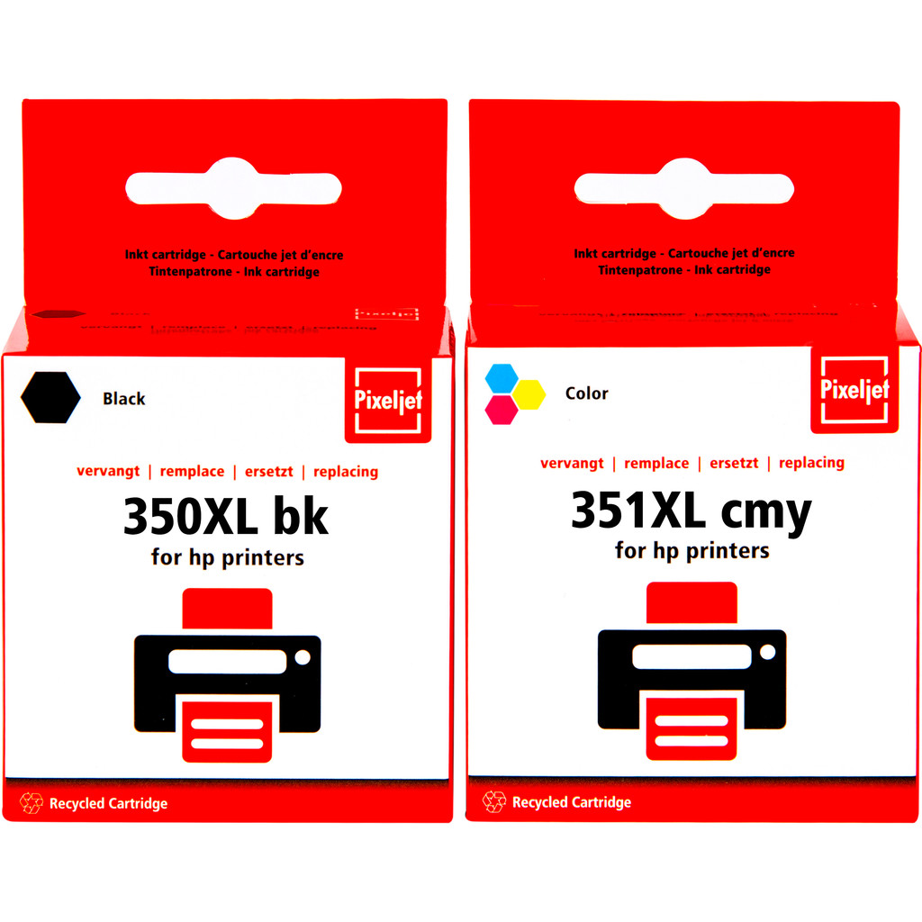 Marque distributeur 350/351XL Multipack pour imprimantes HP