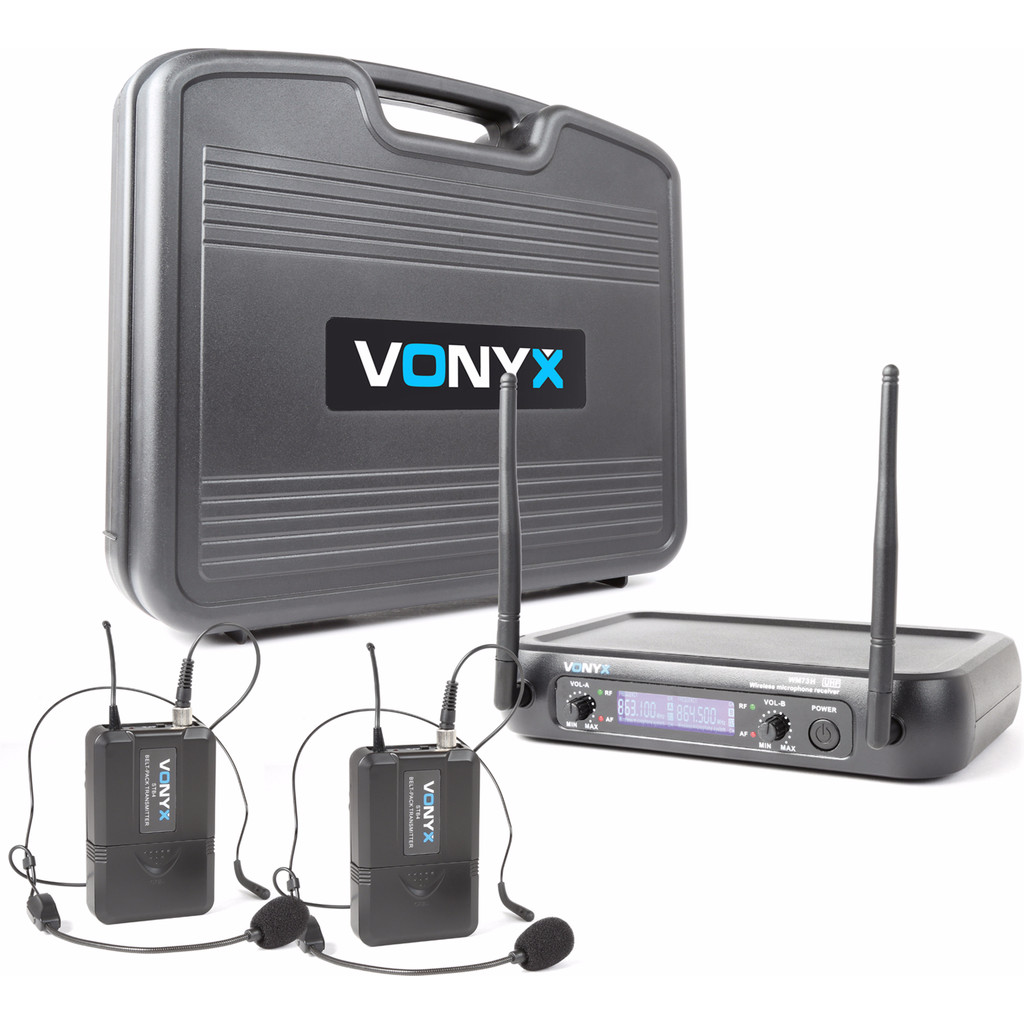 Vonyx WM73H (set avec 2 microphones casque)