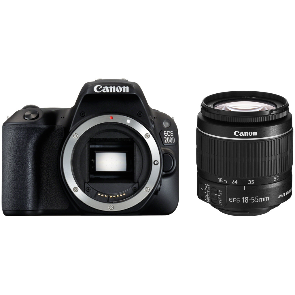 Canon EOS 200D +  18-55mm