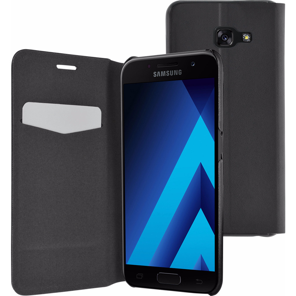 Azuri Booklet Coque à rabat Ultra Thin pour Galaxy A5 (2017) Noir