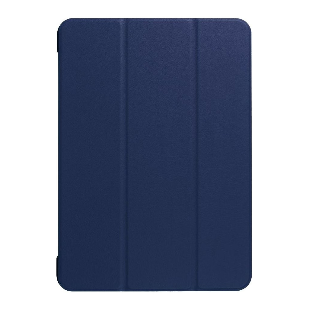 Just in Case iPad 12.9 (2017) Coque Smart Tri-Fold Bleu
