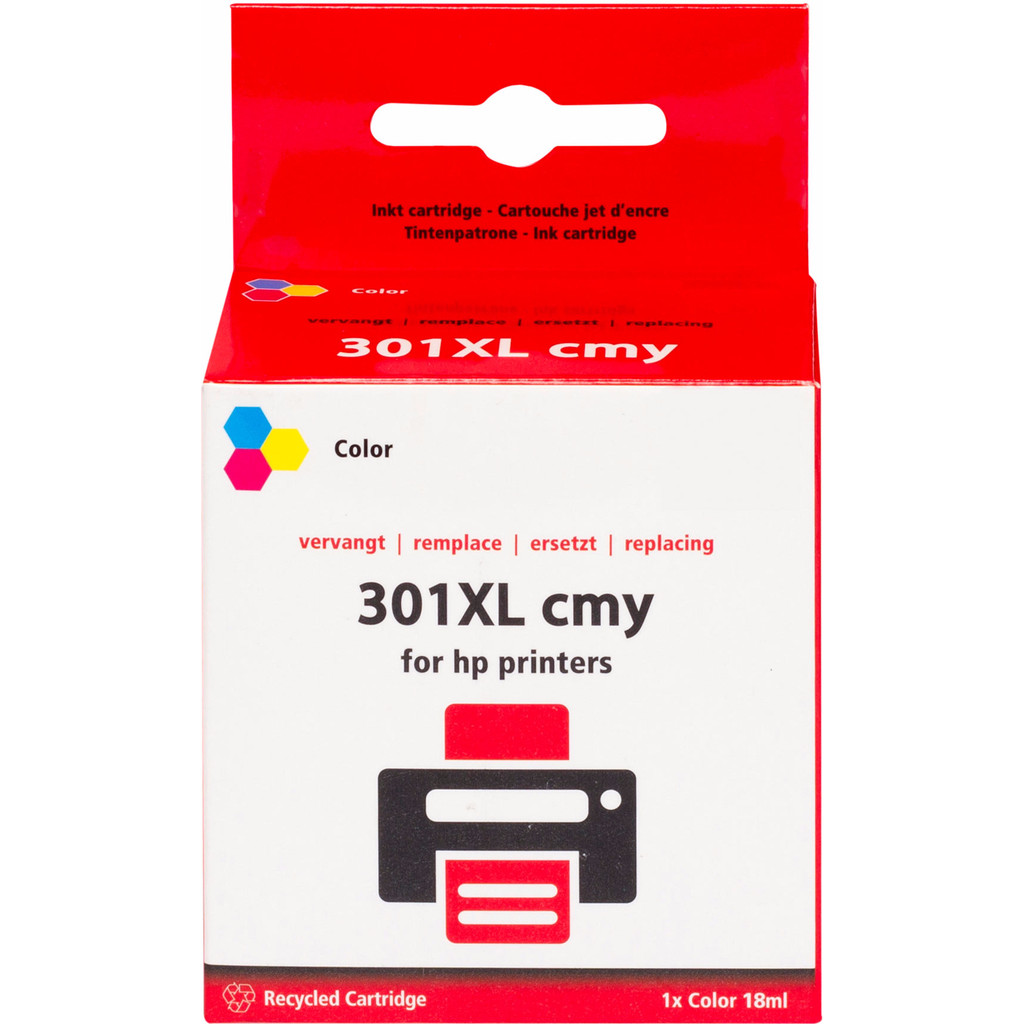 Marque distributeur 301 3 Couleurs XL pour imprimantes HP (CH564EE)