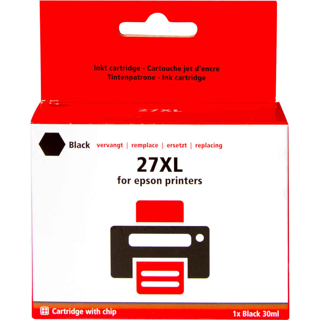 Marque distributeur 27 XL Cartouche Noir pour imprimantes Epson  (C13T27114010)