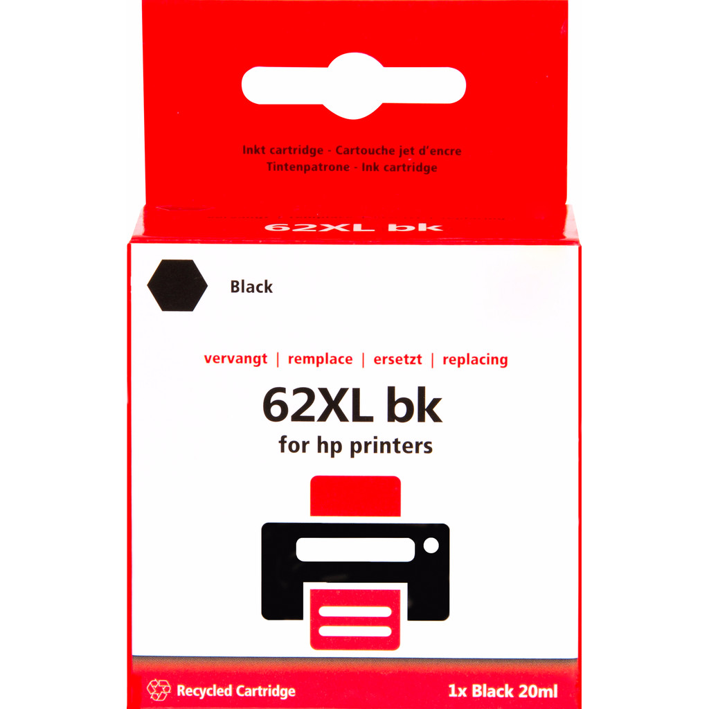 Marque distributeur 62XL Noir pour imprimantes HP (C2P05AE)