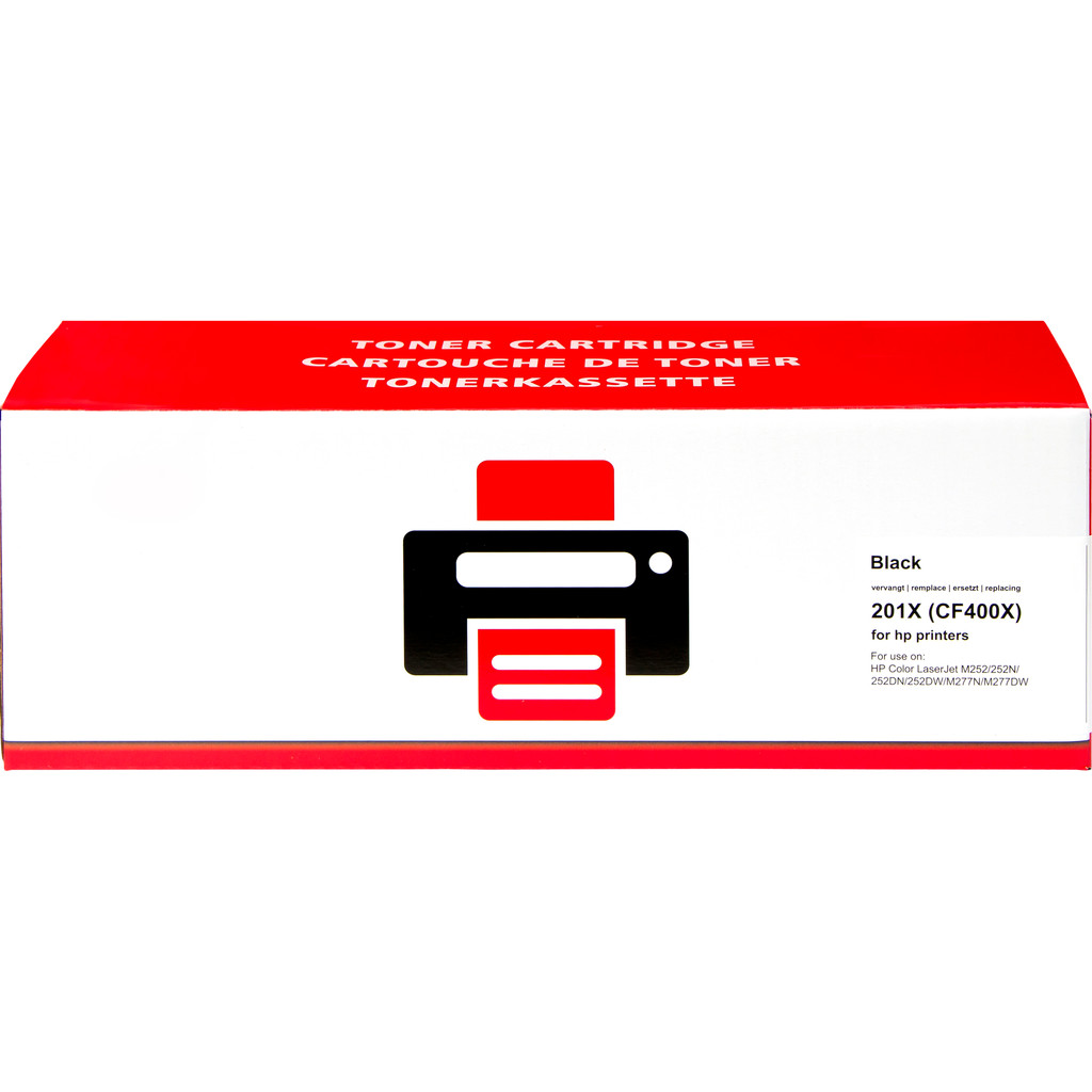 Marque distributeur 201X Toner Noir XL pour imprimantes HP (CF400X)
