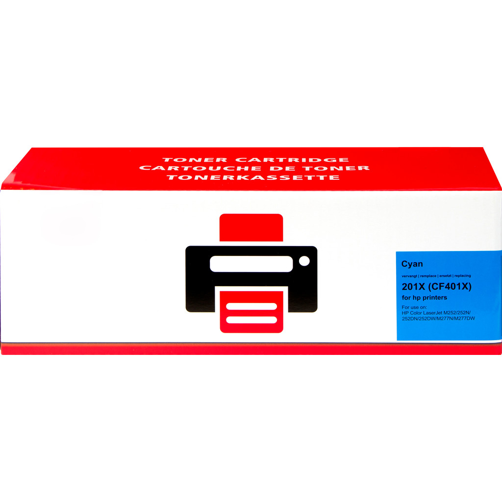 Marque distributeur 201X Toner Cyan XL pour imprimantes HP (CF401X)
