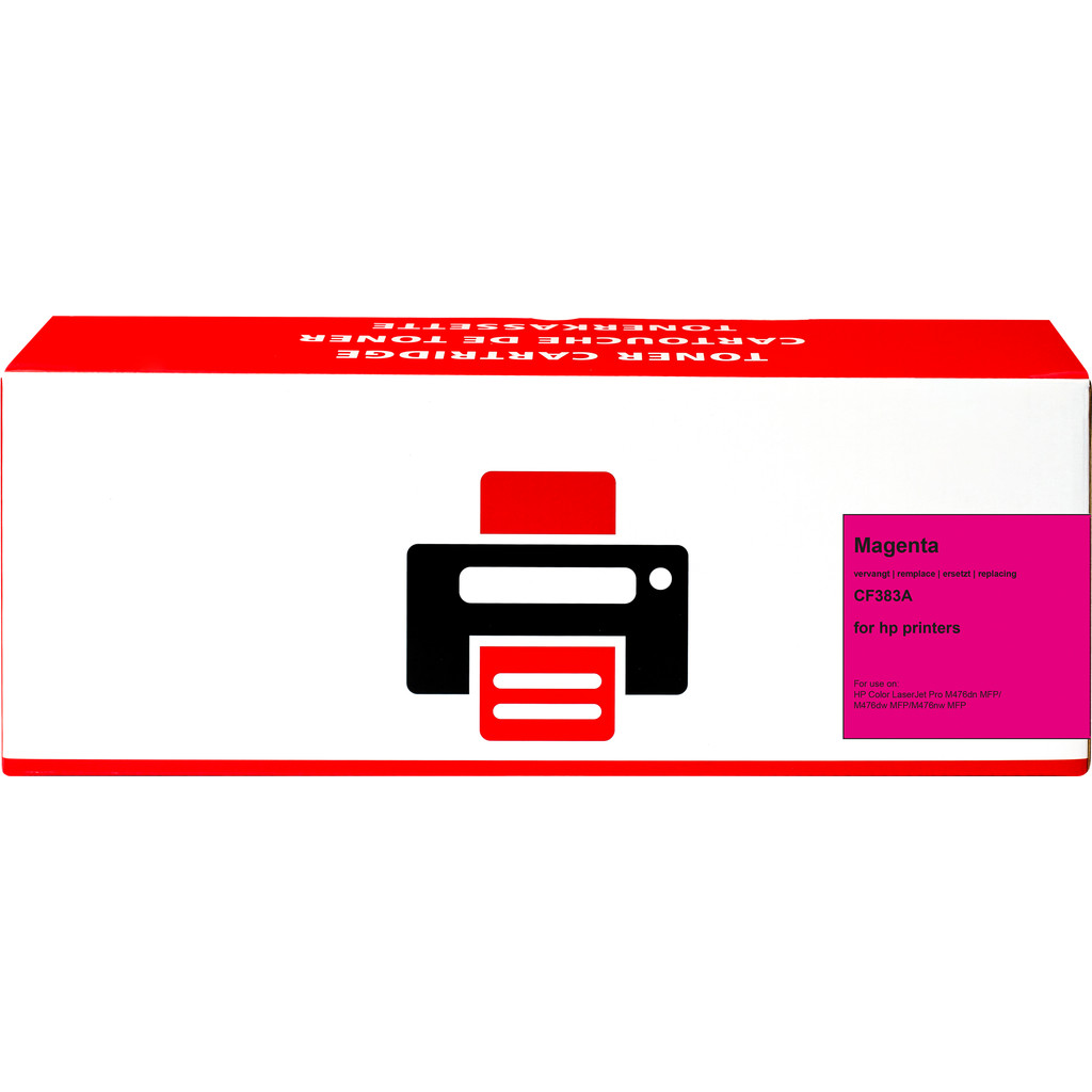 Marque distributeur 312A Toner Magenta pour imprimantes HP (CF383A)