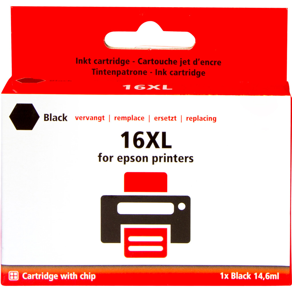Pixeljet 16 XL Cartouche Noir pour imprimantes Epson (C13T16314010)