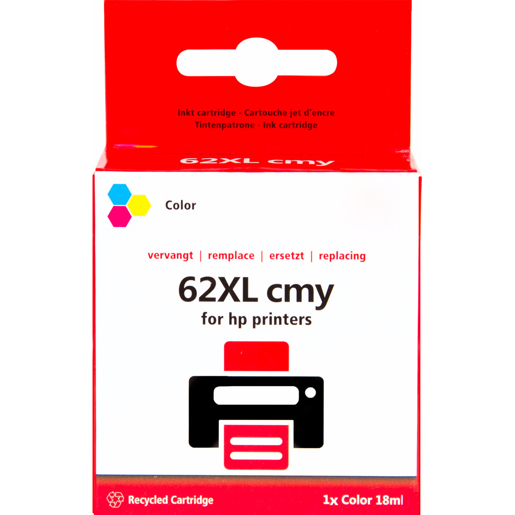Marque distributeur 62XL Cartouche 3 couleurs pour imprimantes HP (C2P07AE)