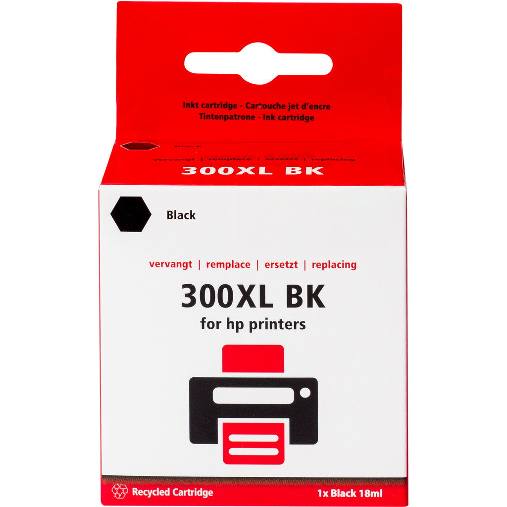 Marque distributeur 300 Noir XL pour imprimantes HP (CC641E)