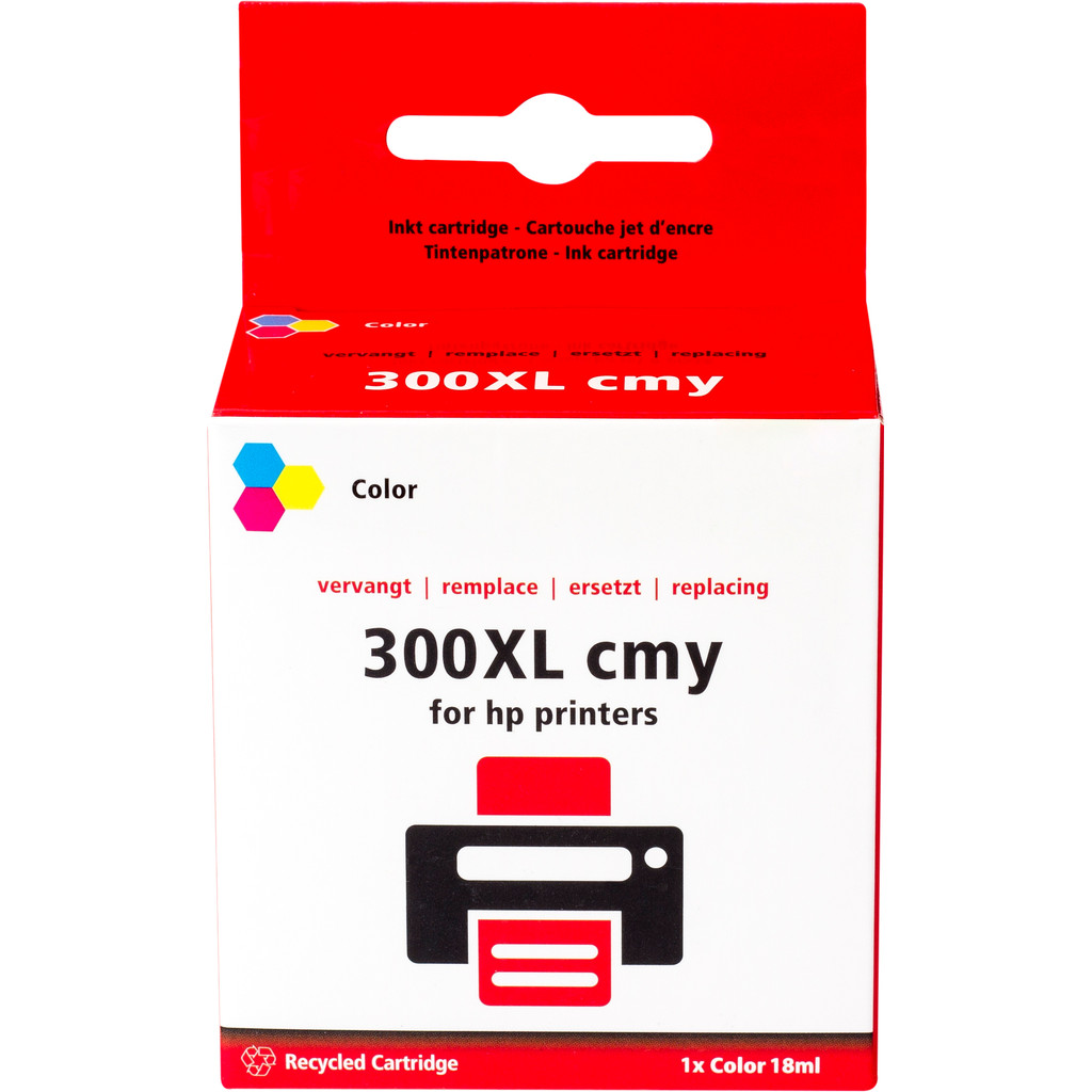 Marque distributeur 300 3 Couleurs XL pour imprimantes HP (CC644E)