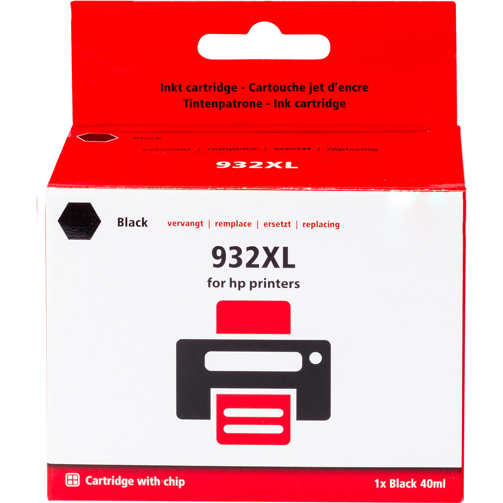 Marque distributeur 932 Noir XL pour imprimantes HP (CN053AE)