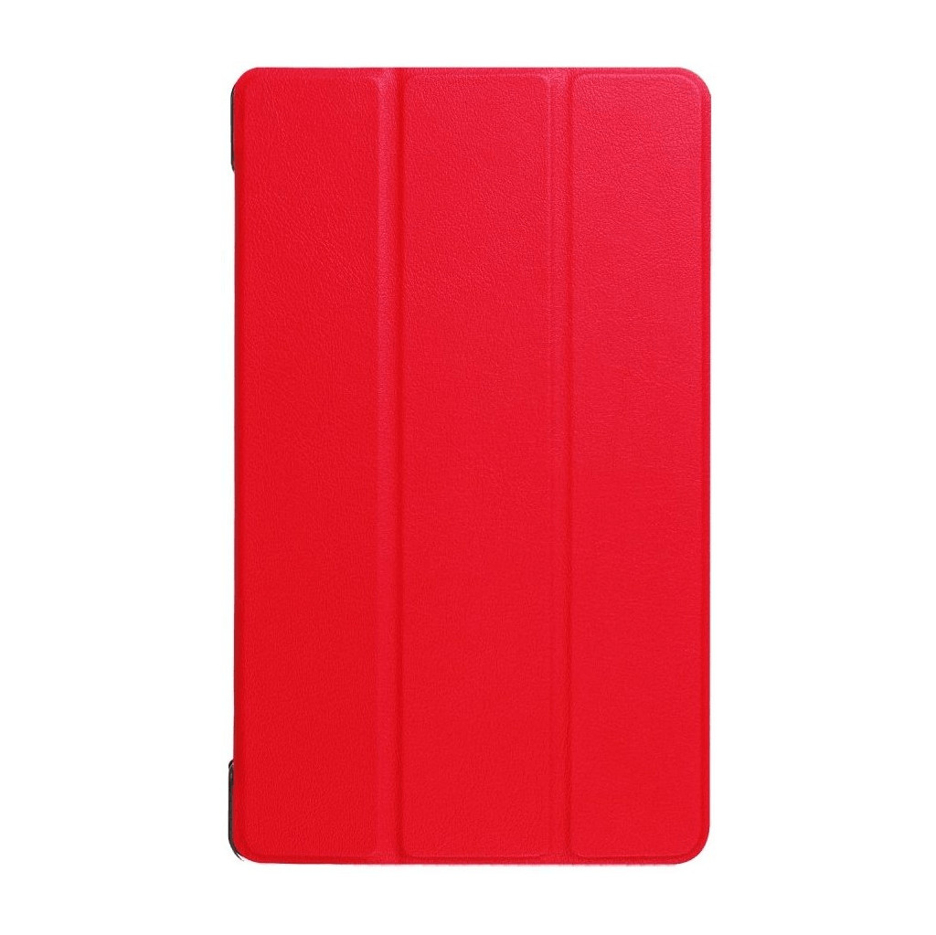 Just in Case Coque Lenovo Tab 4 8 Plus Smart Tri-Fold Rouge