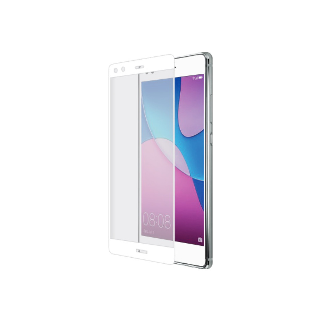 Azuri  Protège-écran en Verre trempé incurvé pour Huawei Y6 Pro (2017) Blanc