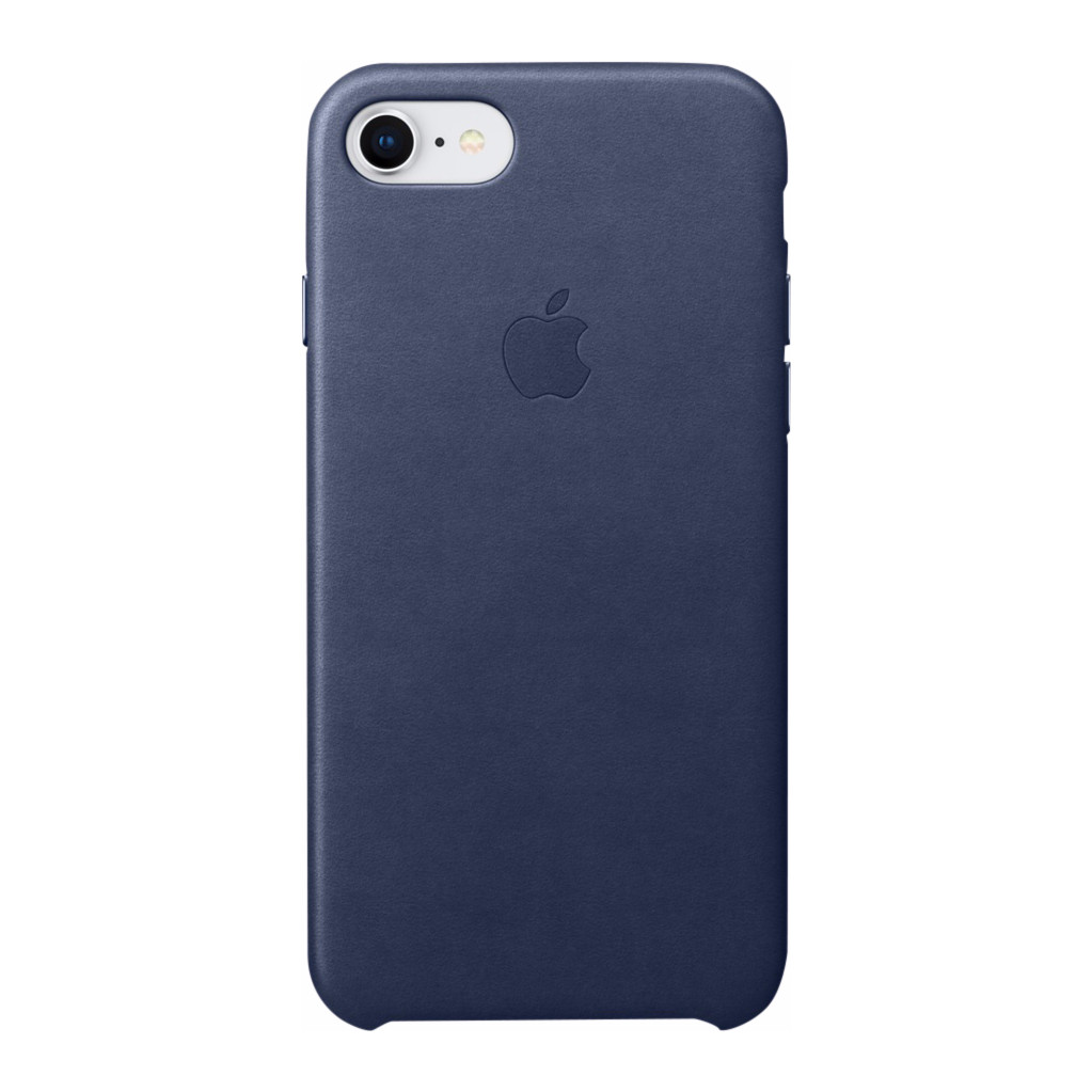 Apple iPhone 7/8 Coque arrière en Cuir Bleu