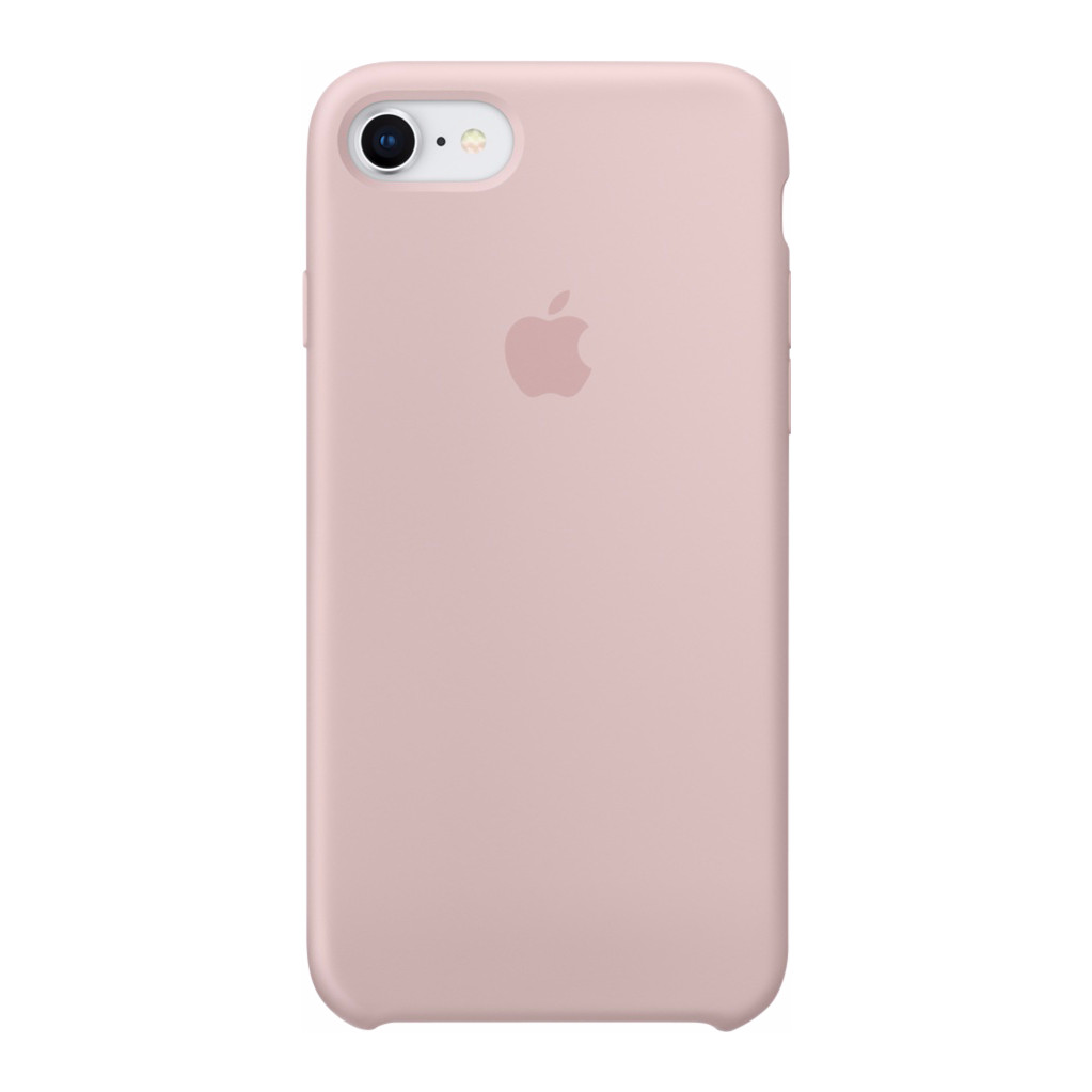 Apple iPhone 7/8 Coque arrière Silicone Rose des sables