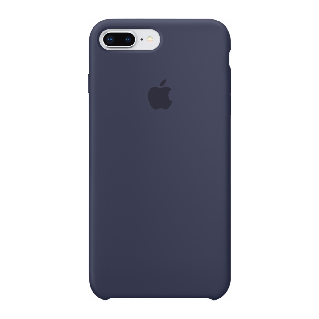 Apple iPhone 7 Plus/8 Plus Coque arrière Silicone Bleu nuit