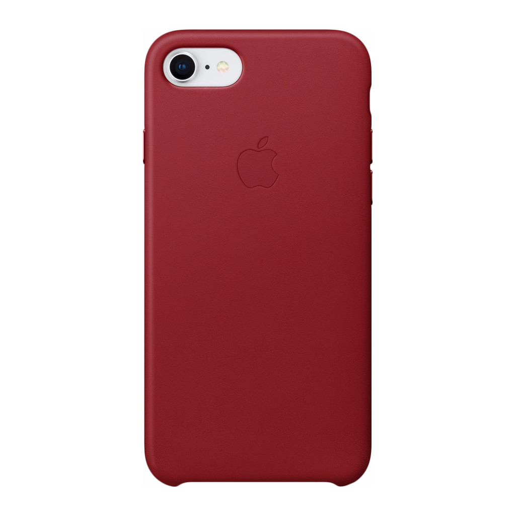 Apple iPhone 7/8 Coque arrière Cuir Rouge