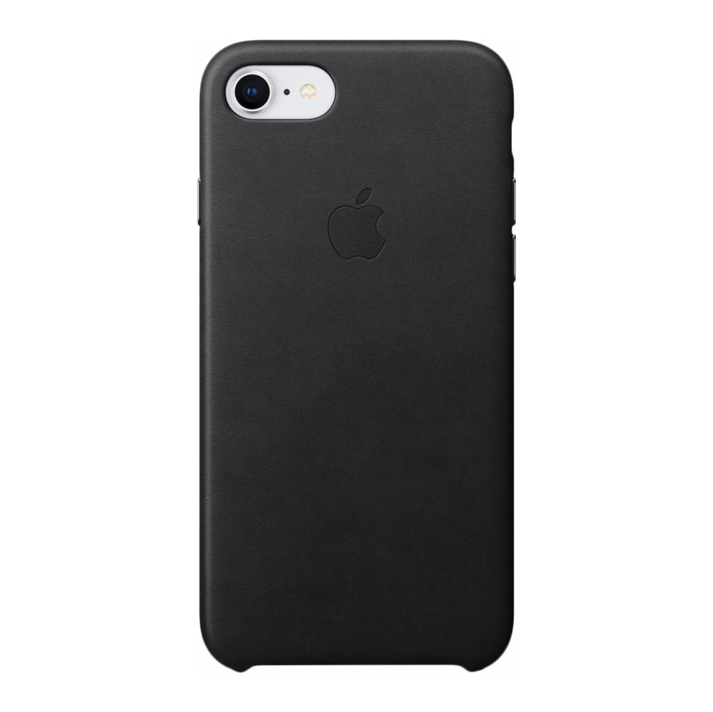 Apple iPhone 7/8 Coque arrière Cuir Noir