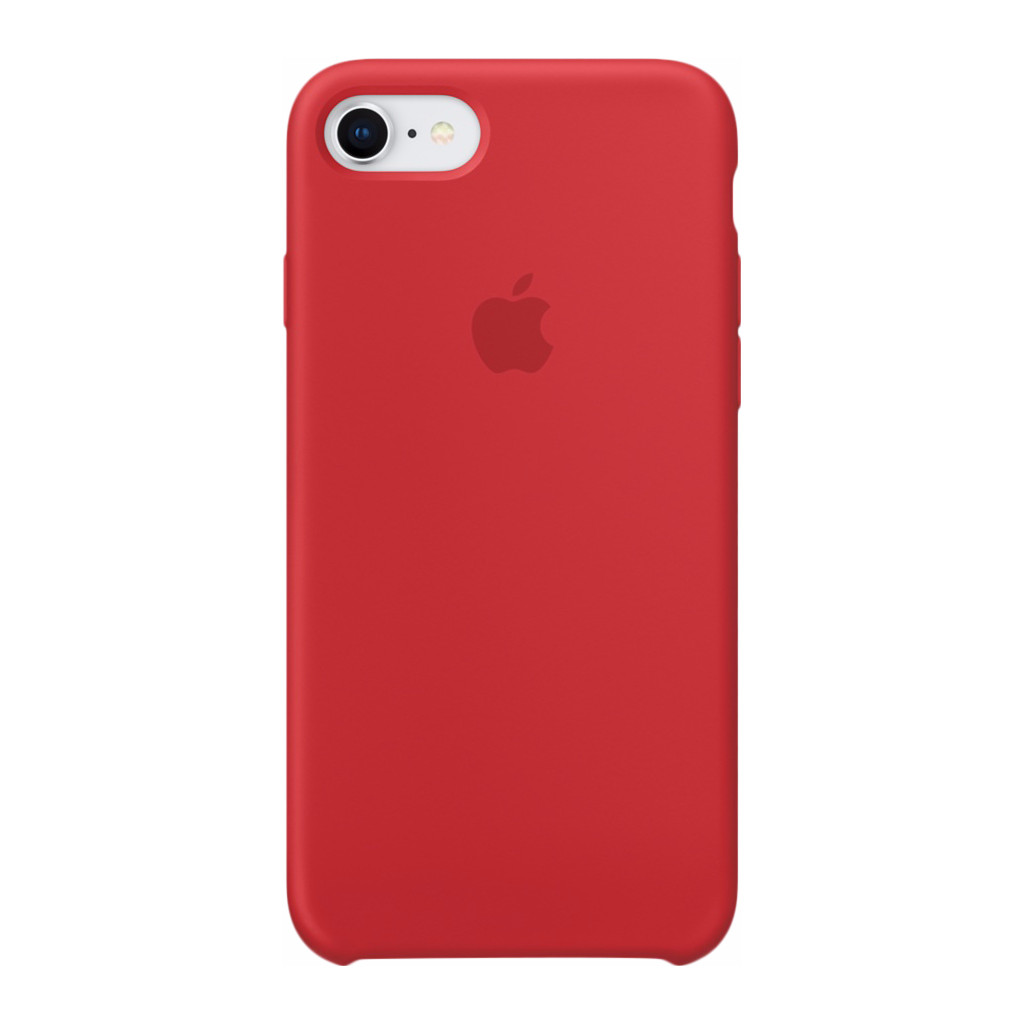 Apple iPhone 7/8 Coque arrière Silicone Rouge