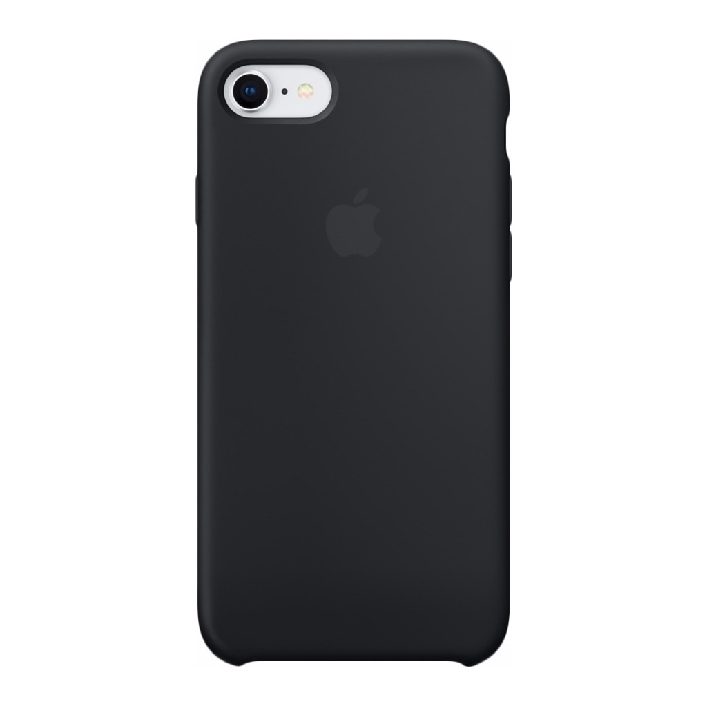Apple iPhone 7/8 Coque arrière Silicone Noir