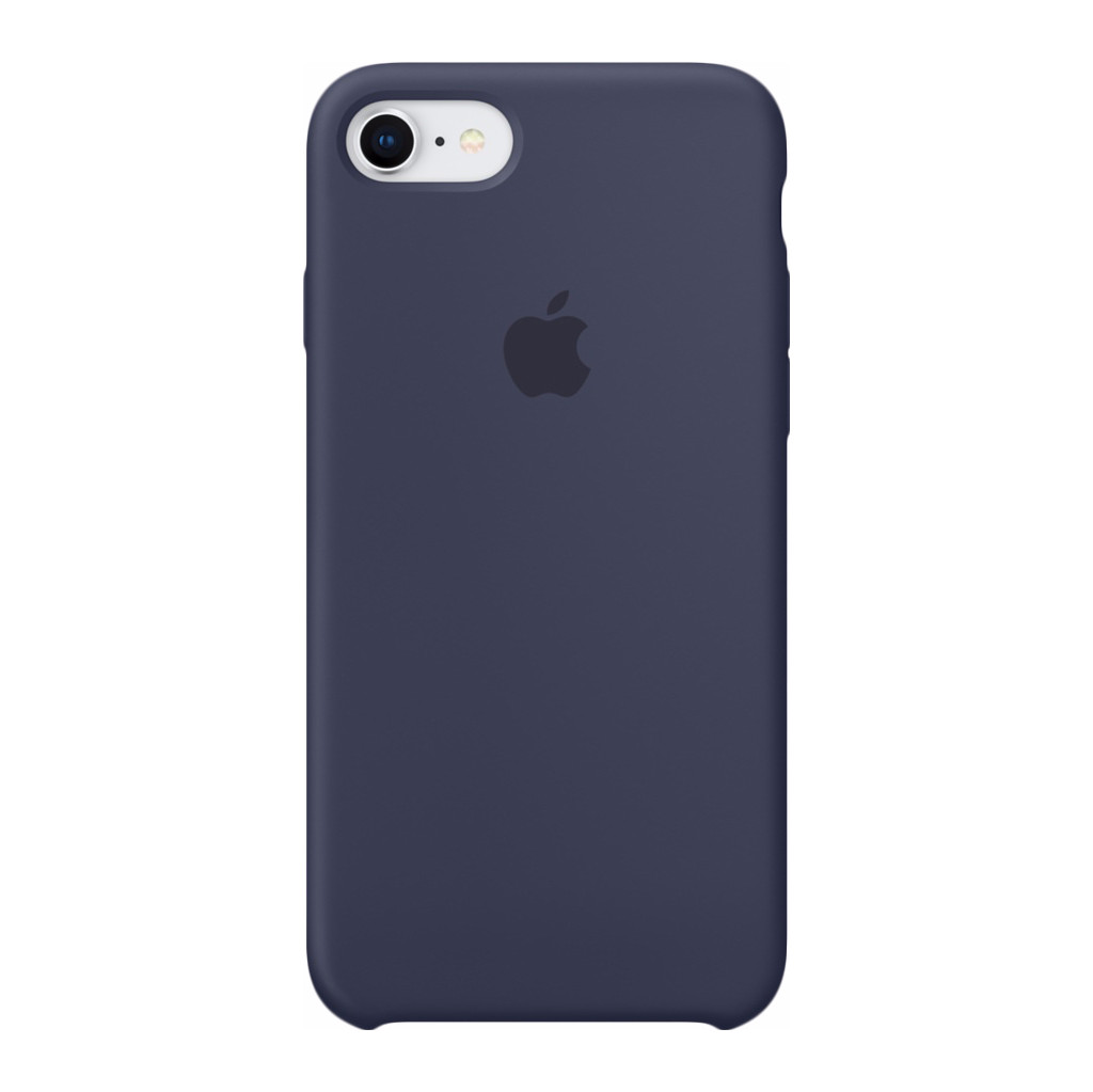 Apple iPhone 7/8 Coque arrière Silicone Bleu nuit