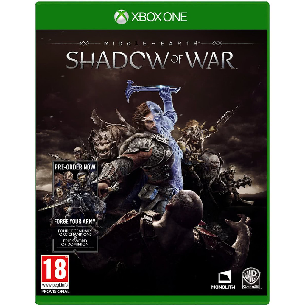 Middle-Earth : Shadow of War Xbox One