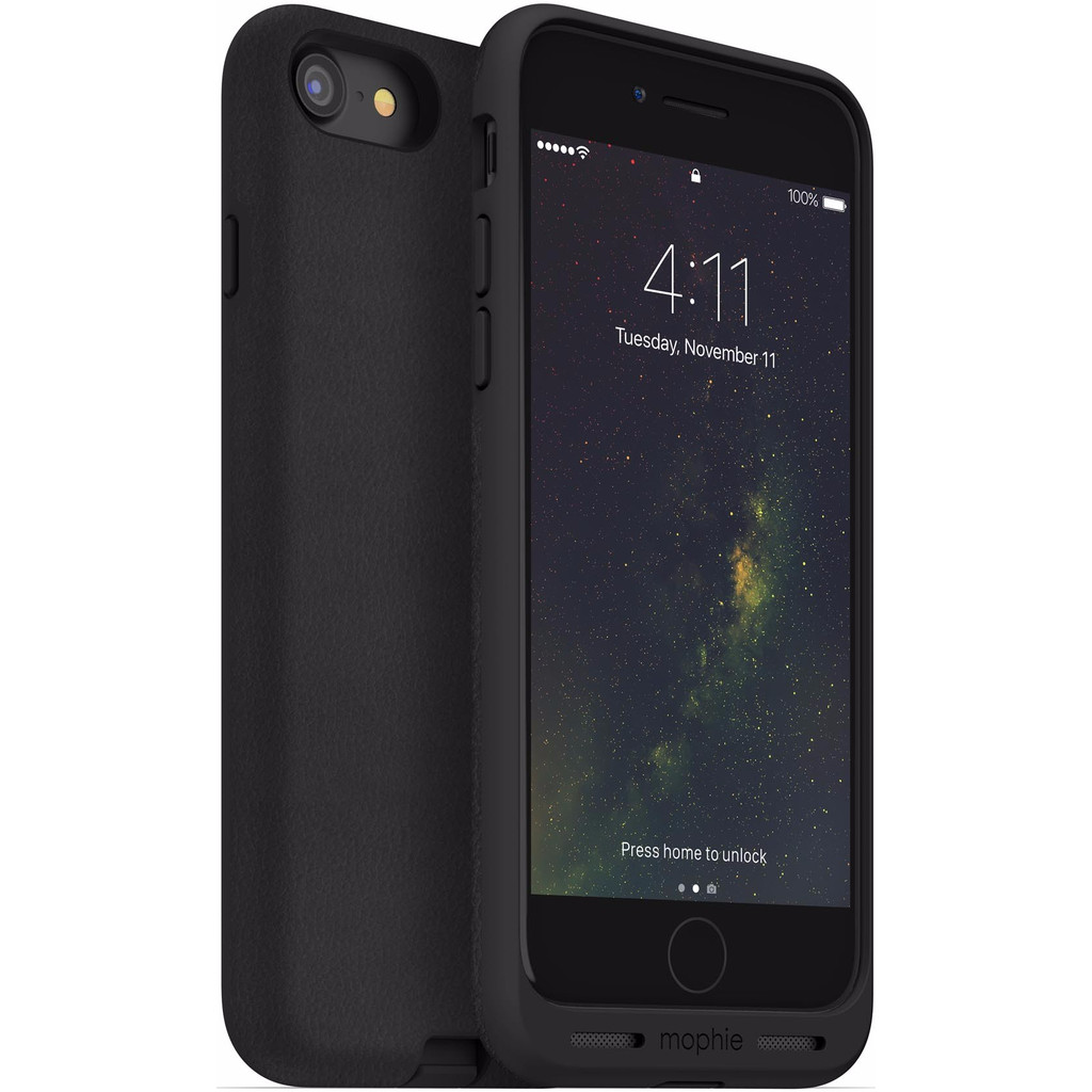 Mophie Charge Force Coque Arrière Apple iPhone 6/6s/7 Noir