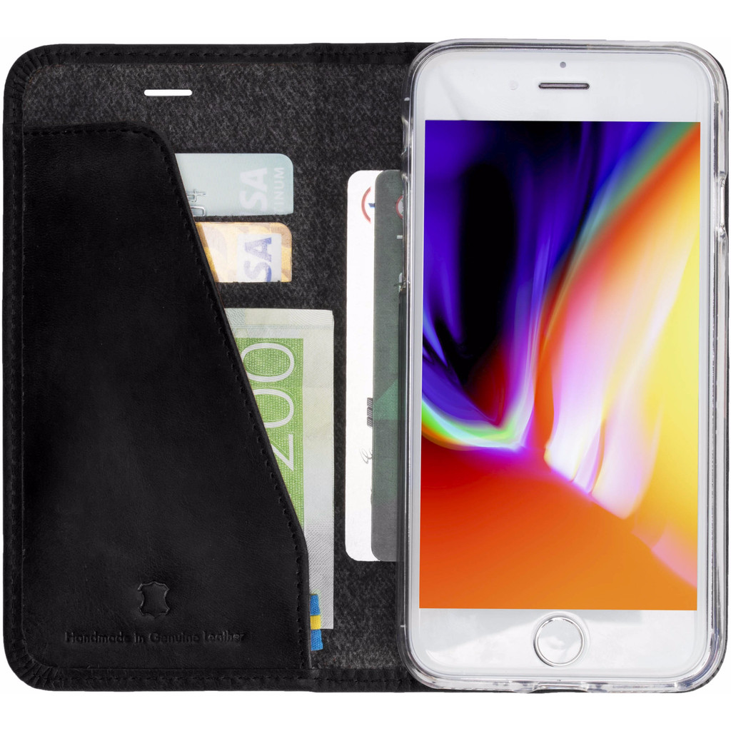 Krusell Sunne Apple iPhone 8 Book Case Zwart