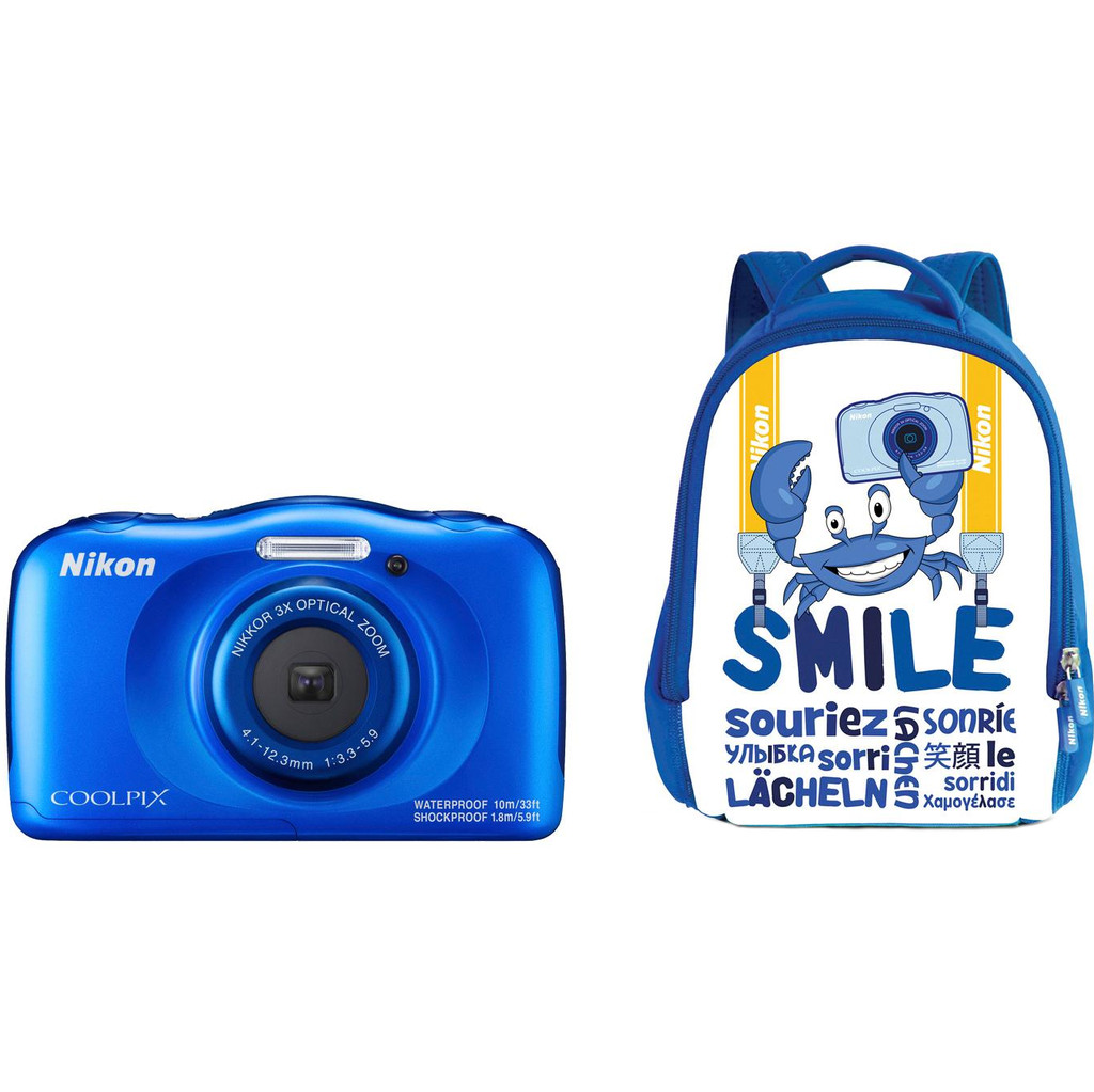 Nikon Coolpix  W100 Kit Sac à dos Bleu