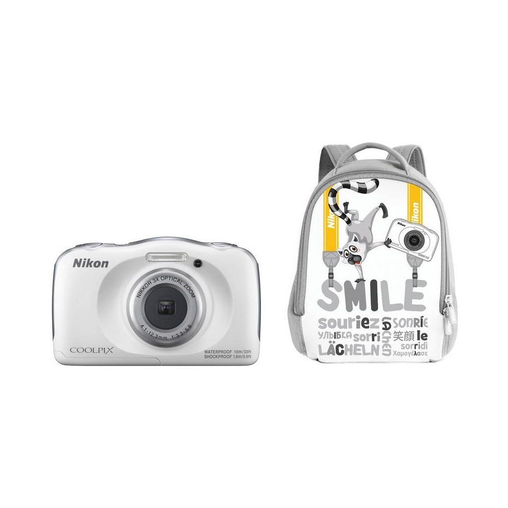 Nikon Coolpix  W100 Kit Sac à dos Blanc