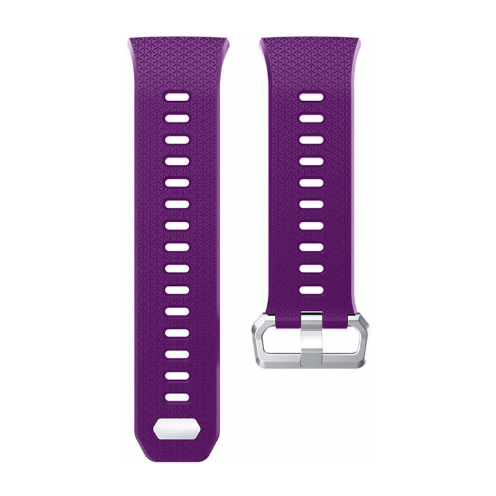 Just in Case Fitbit Ionic Bracelet de montre en Silicone Violet