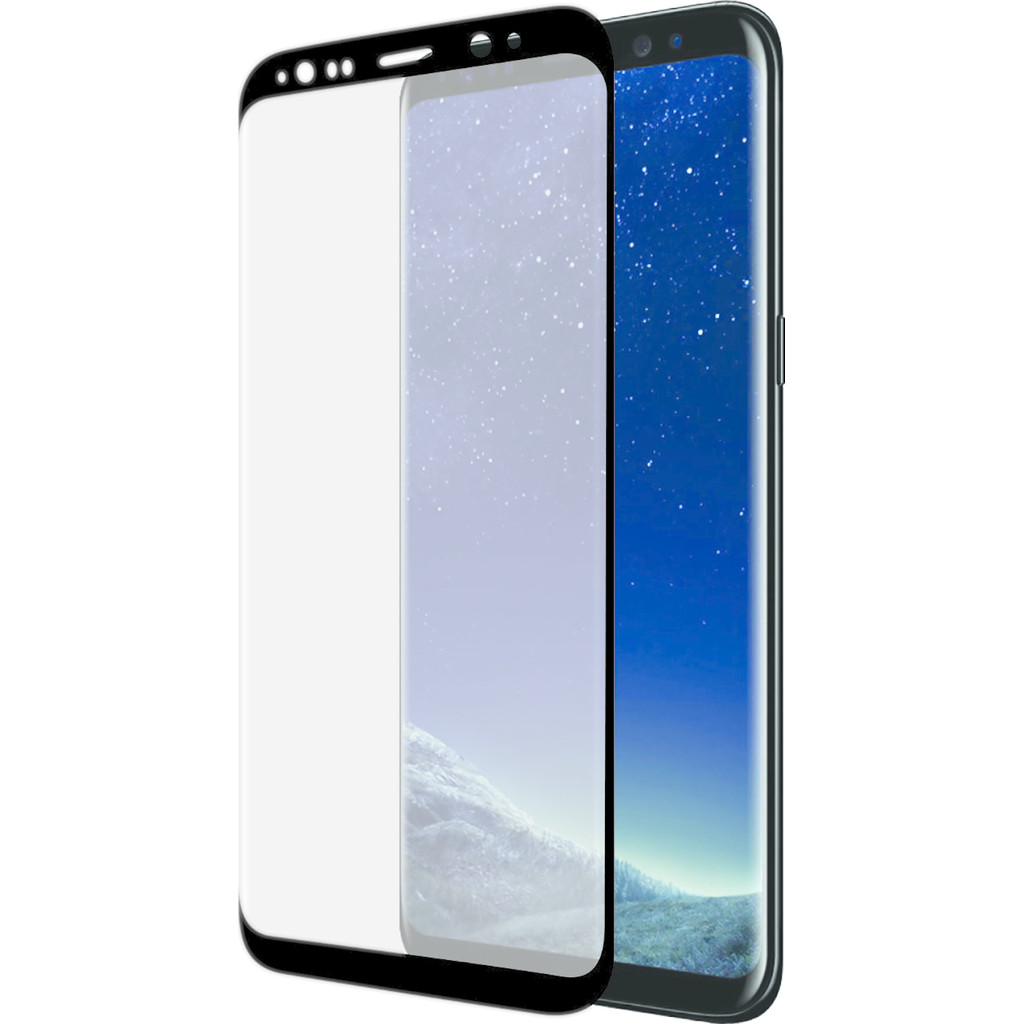 Azuri Protège-écran Incurvé Verre trempé Samsung Galaxy S8 Plus Lot de 2