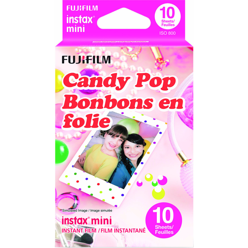 Fuji Instax Colorfilm Mini Candypop (10 poses)