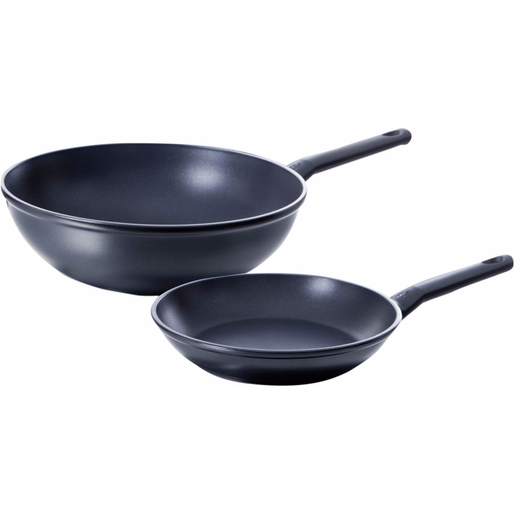 BK Easy Induction Koekenpan en Wok 24 + 30 cm