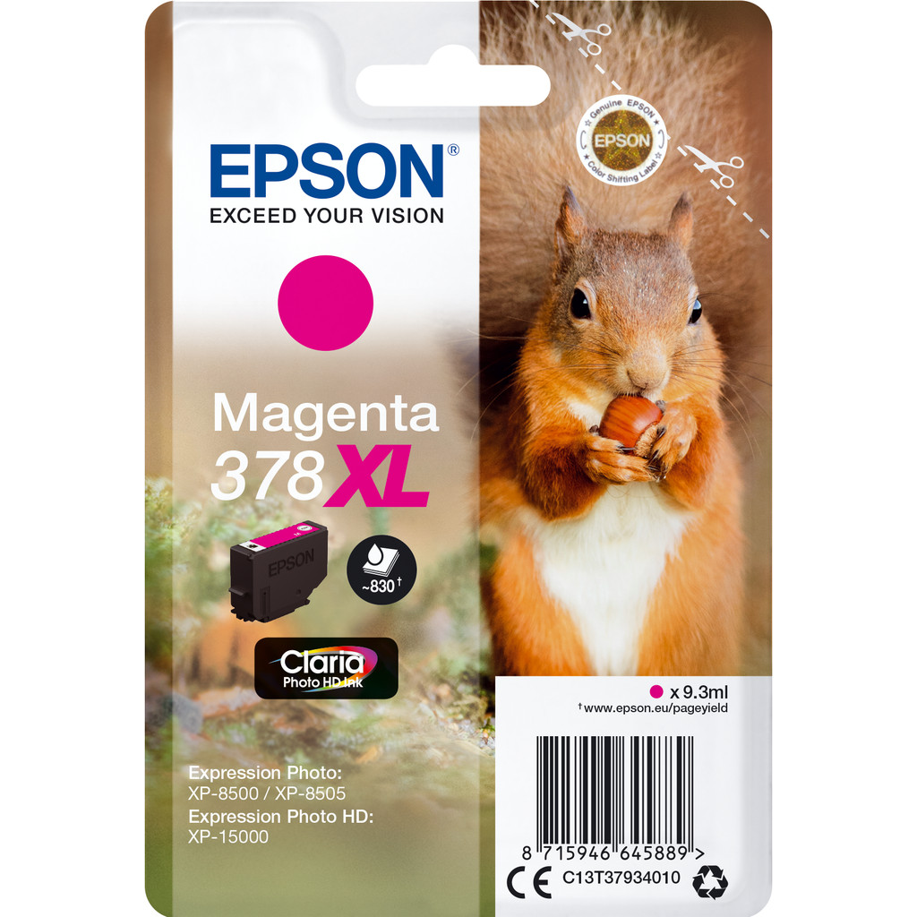 Epson 378XL Magenta (C13T37934010)