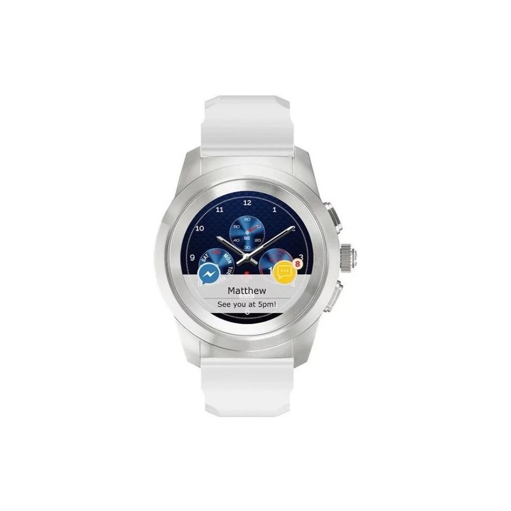 MyKronoz ZeTime 44mm Smartwatch Original Blanc