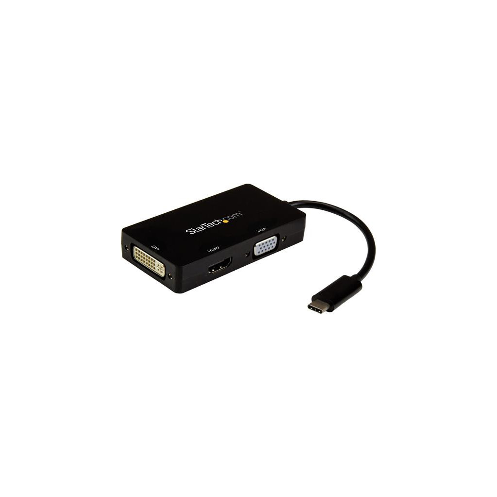 StarTech USB Type-C - VGA, DVI ou HDMI Station d'Accueil