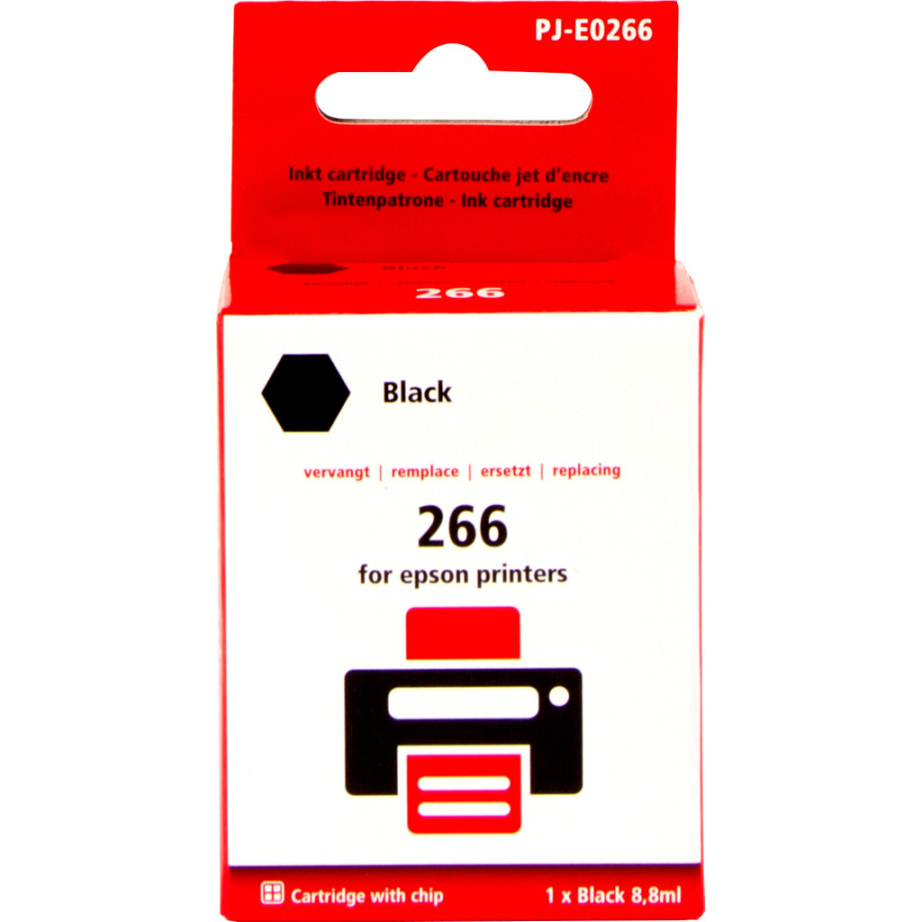 Marque distributeur 266 Noir pour Epson (C13T26614010)