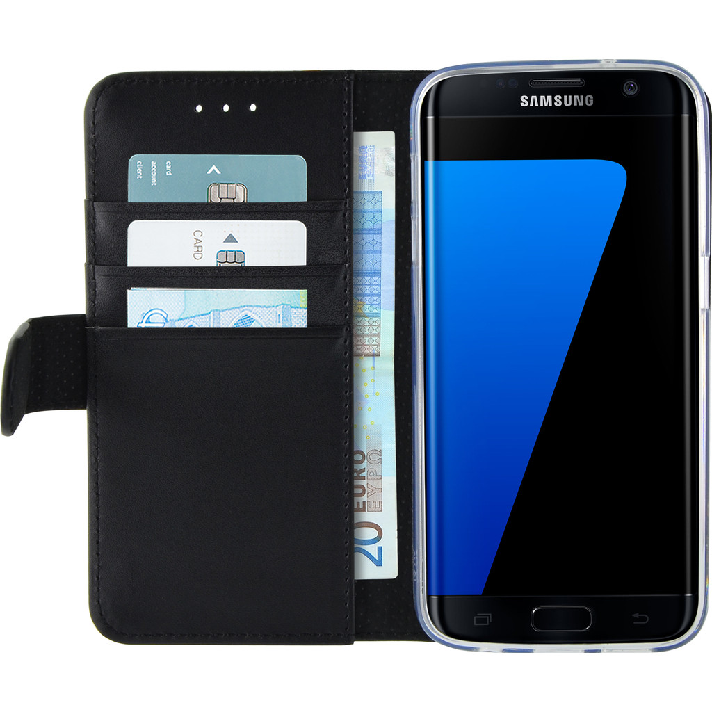 Azuri Samsung Galaxy S7 Étui Portefeuille magnétique Noir