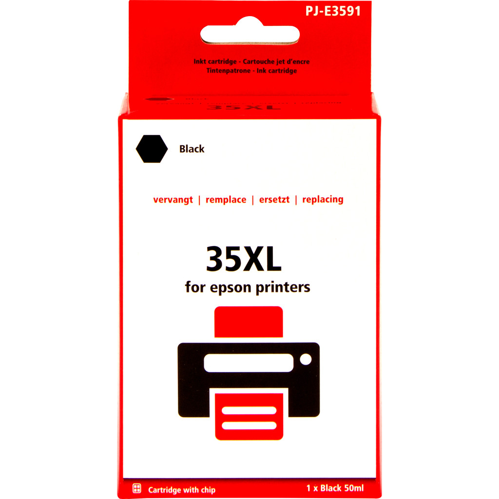 Marque Distributeur 35XL Noir pour Epson (C13T35914010)