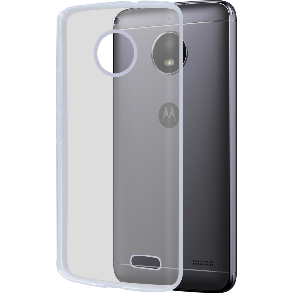 Azuri Glossy Coque Arrière en TPU Motorola Moto E4 Transparent