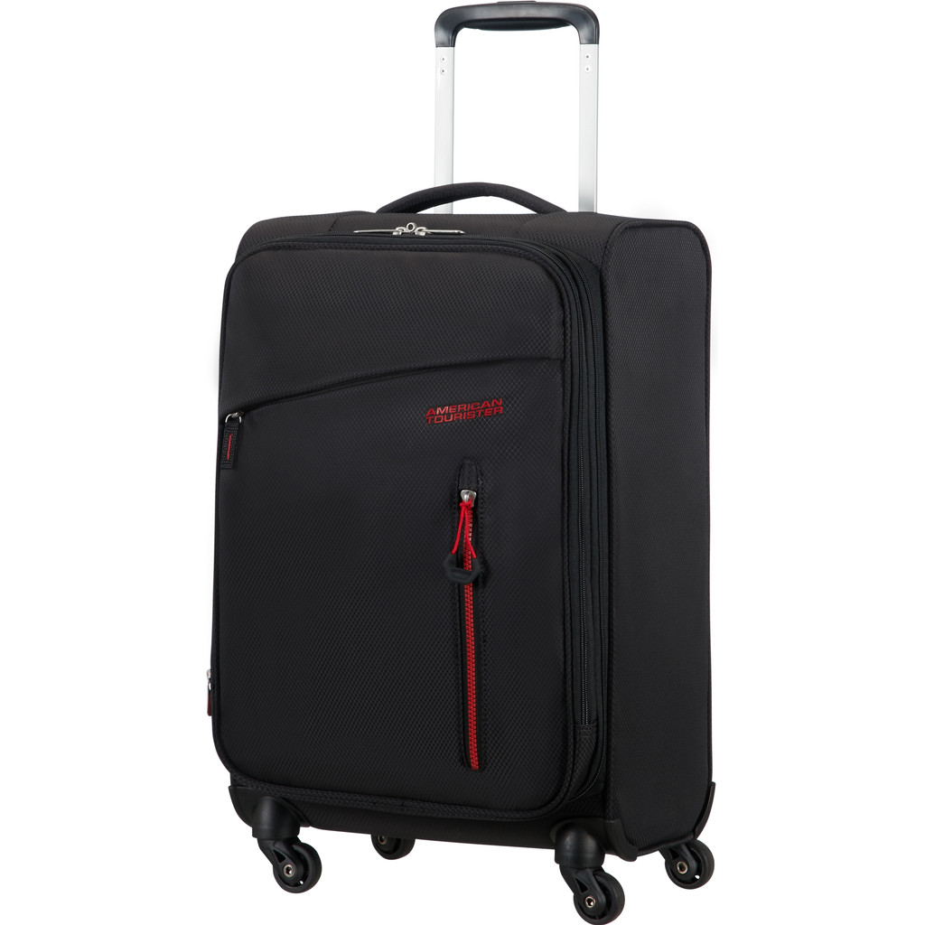 American Tourister Litewing Spinner Extensible 55 cm Noir Volcanique