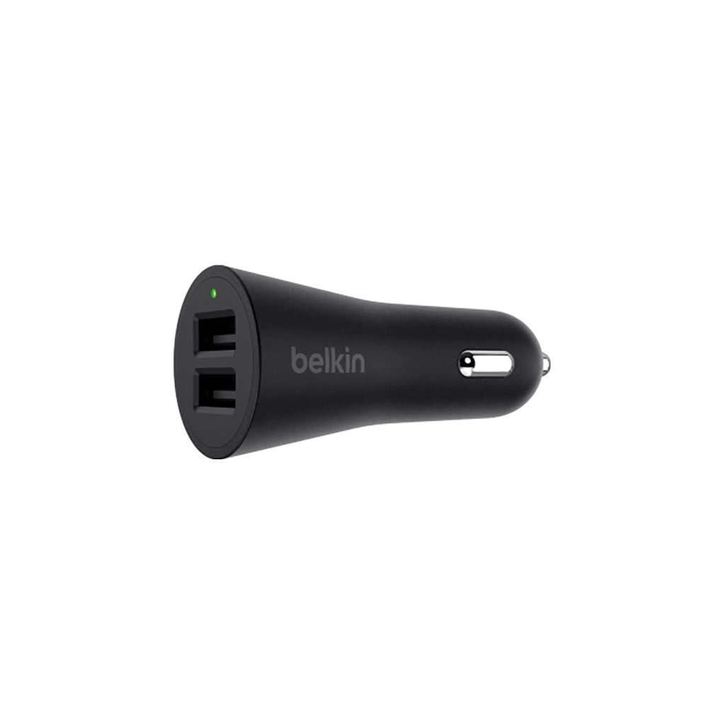 Belkin Chargeur de voiture Dual USB 24W Noir