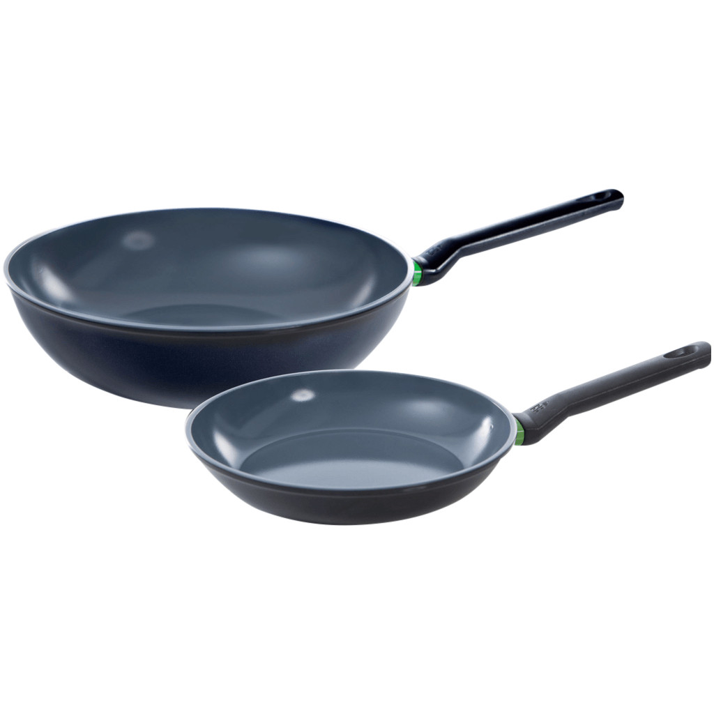 BK Balans+ Koekenpan en Wok 24 + 30 cm